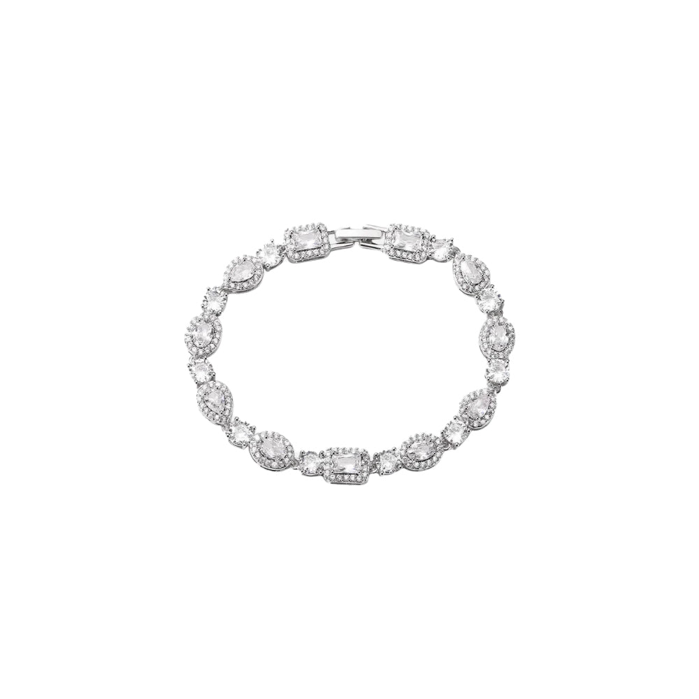 Square-stone bracelet